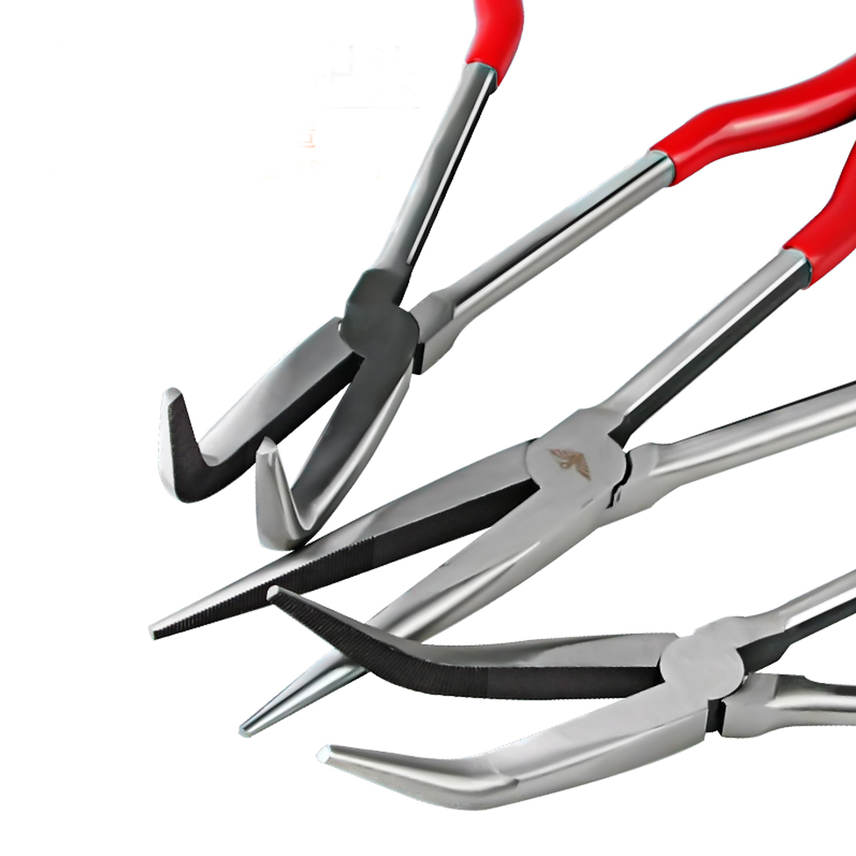 Smeltkroes Tang Met Rubberen Handvat Voor Melting Quartz Silica Smeltkroes Schotel Kom Rvs Tang Voor Sieraden Maken
