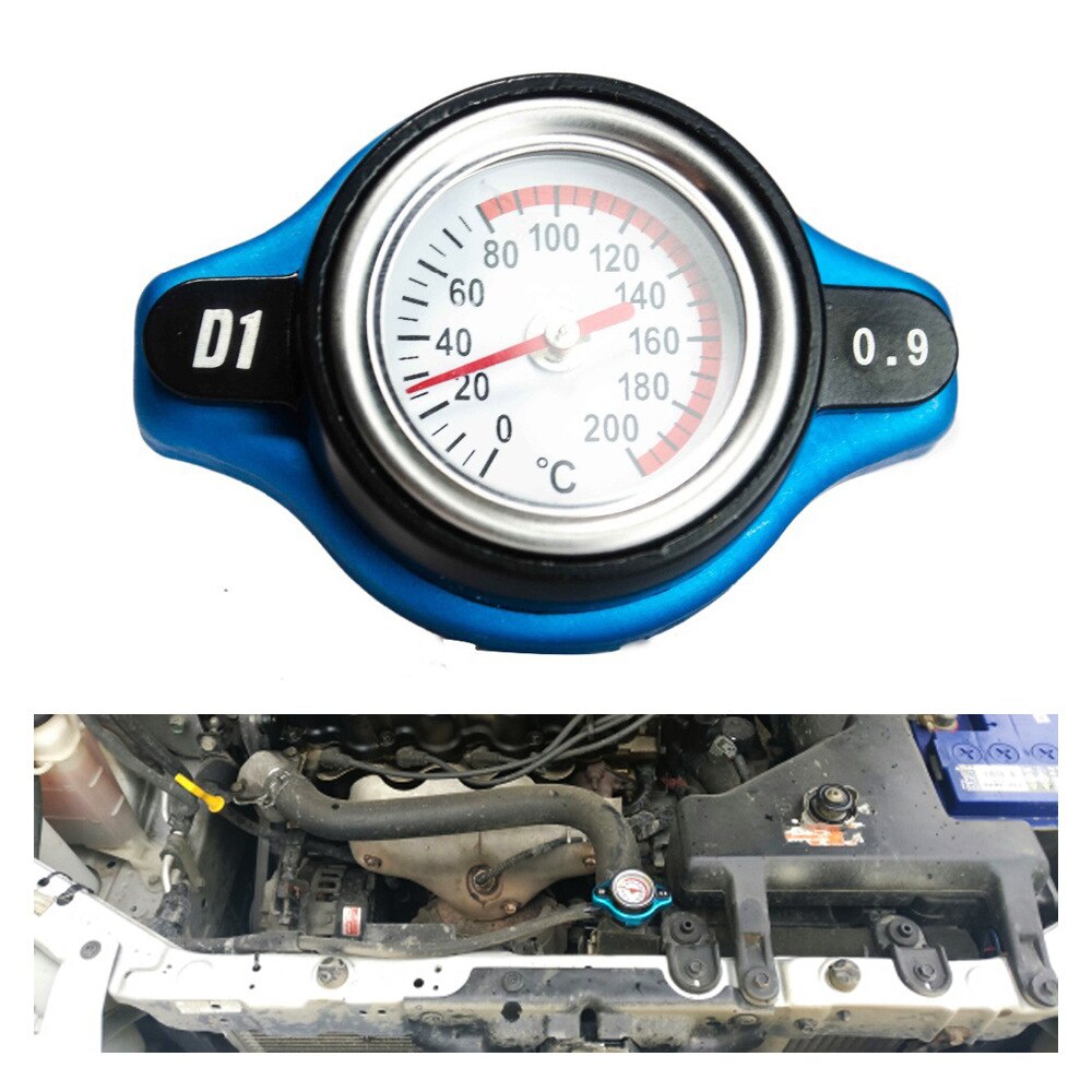 Tank cover Hoge Auto modificatie hoge druk met Meetbaar temperatuur druk bestendig horloge tank cover