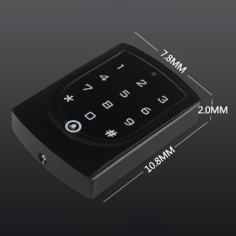 Access Control System ID / IC Card Dual Frequency Card Security ID Card Password Door Lock 10 Keyfobs