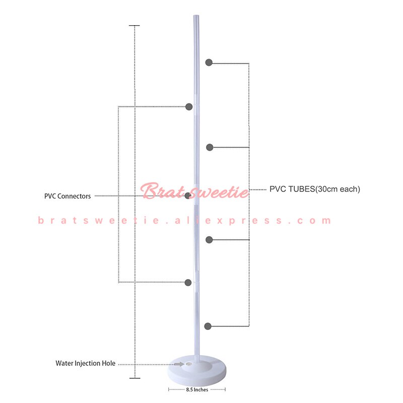 Unicorn Balloon Stand Holder Decoration Balloon Column Base Stand and Pole Ring Clip Kit Birthday Party Decorations Kids