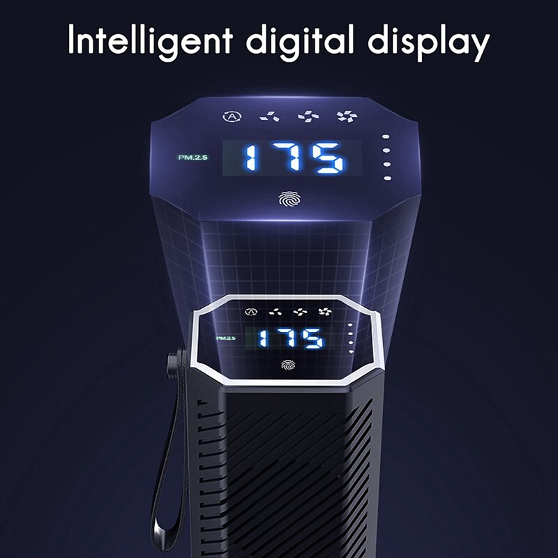 Portable Aluminum Alloy Car Air Purifier Cleaner USB Mini Home Air Cleaner for Outdoor