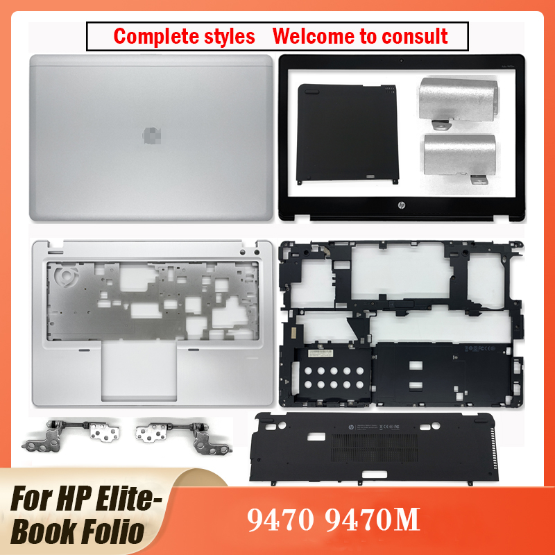 Novità per HP Elitebook Folio 9470 9470M Cover posteriore LCD portatile/cornice anteriore/custodia inferiore disco rigido memoria Hdd Cover posteriore