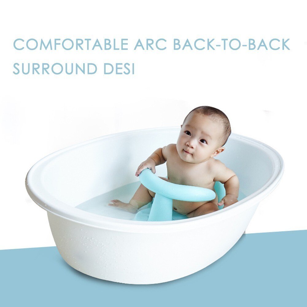 Neugeborenen Schlecht Sitz Kleinkind Baby Badewanne Ring Sitz freundlicher Dusche Kleinkind Babys Kind Anti Unterhose Sicherheit Sicherheit Stuhl Baby badewanne