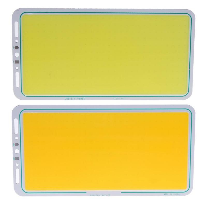 220 x 120mm led panel ljus 12v 70w 7000lm led panel strip vit/varm vit cob board ljus lampa energisnål led lampjes