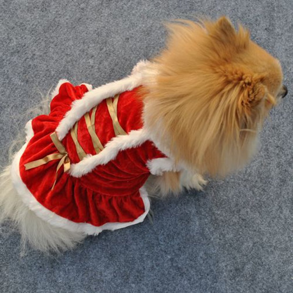 Pet Kleding Kerst Classic Pet Rok Stijlvolle Elegante Hond Kleding