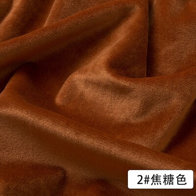 Yksivärinen samettikangas hollantilainen lyhyt pehmoinen kangas käsintehtyihin tee-se-itse-tyynysohvaverhoihin kodinsisustuskankaaseen: 2