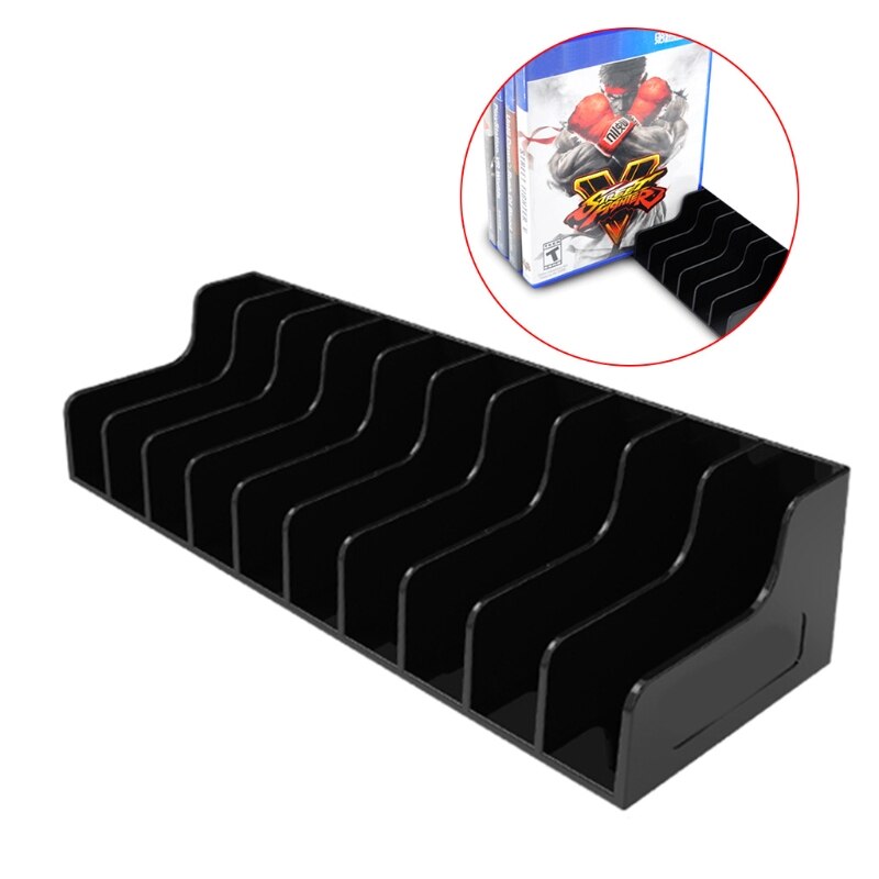 Voor PS4/Slim/Pro Slim Game Card Box Opslag Stand Kaarthouder Basis Schijven Card Houder Collectie