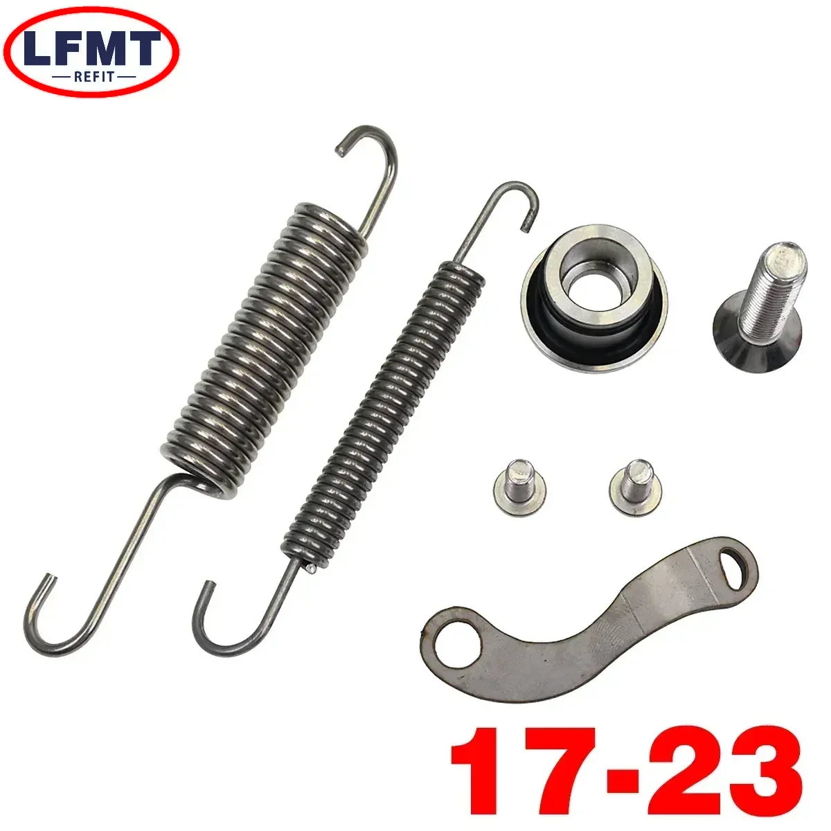 Para husqvarna fe te fx tx ktm sx sxf exc excf xcf xcw xcfw 2008-2023 motocross bicicleta da sujeira kickstand suporte lateral molas kit