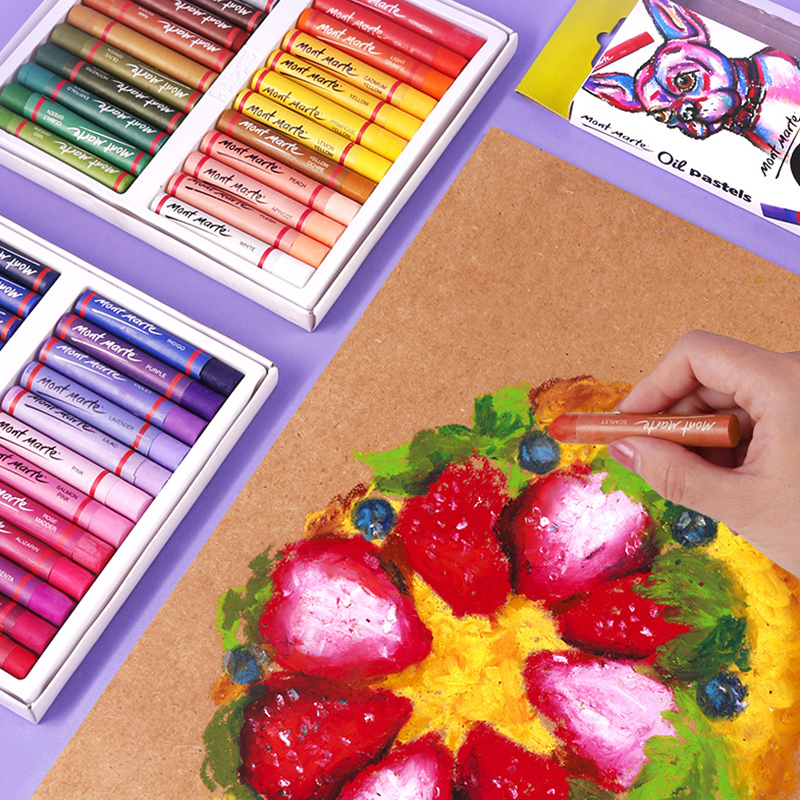 12/24/48 ciężkie kolory olej pastelowe kije dzieci zestaw artystyczny pastele olejne rysunek tłuste kredki rysunki dla dzieci mogą być monochromatyczne