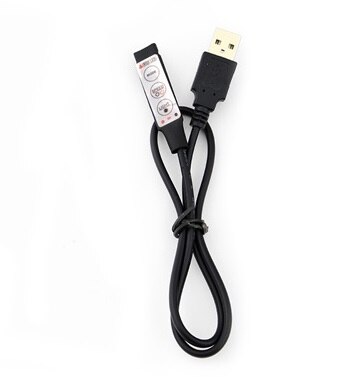 USB LED RGB Remote dimmer Light 5 12 24 V Volt RGB USB IR RF Remote Controller 5V 12V 24V USB LED Strip 3 17 24 Key Wireless: 3 Key RGB controller