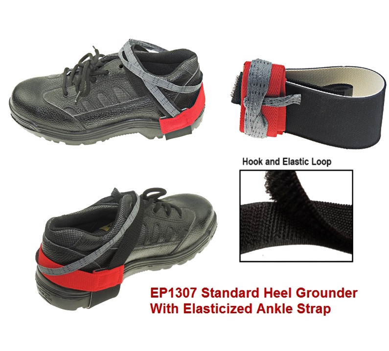 Anti Static ESD Adjustable Foot Strap Heel Electronic Discharge Belt Ground Safety Belt ESD Heel strap For Shoes Boot: EP1307