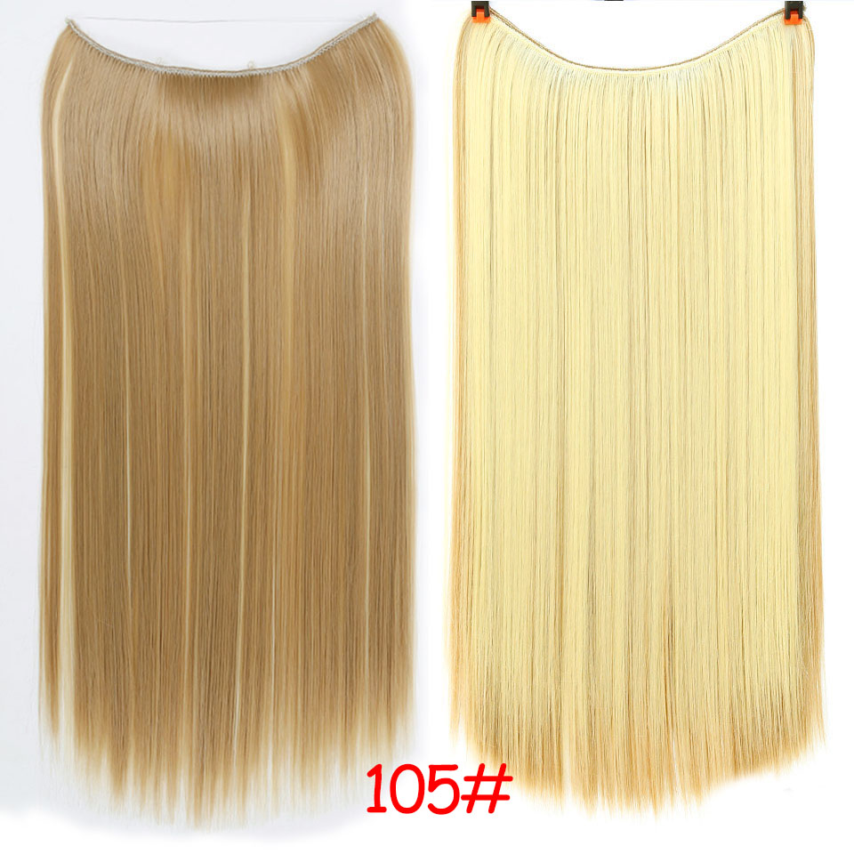 Extensiones de pelo Natural liso WERD, extensiones de pelo Artificial de fibra química de alta temperatura, pelo grande ondulado: P1B / 30