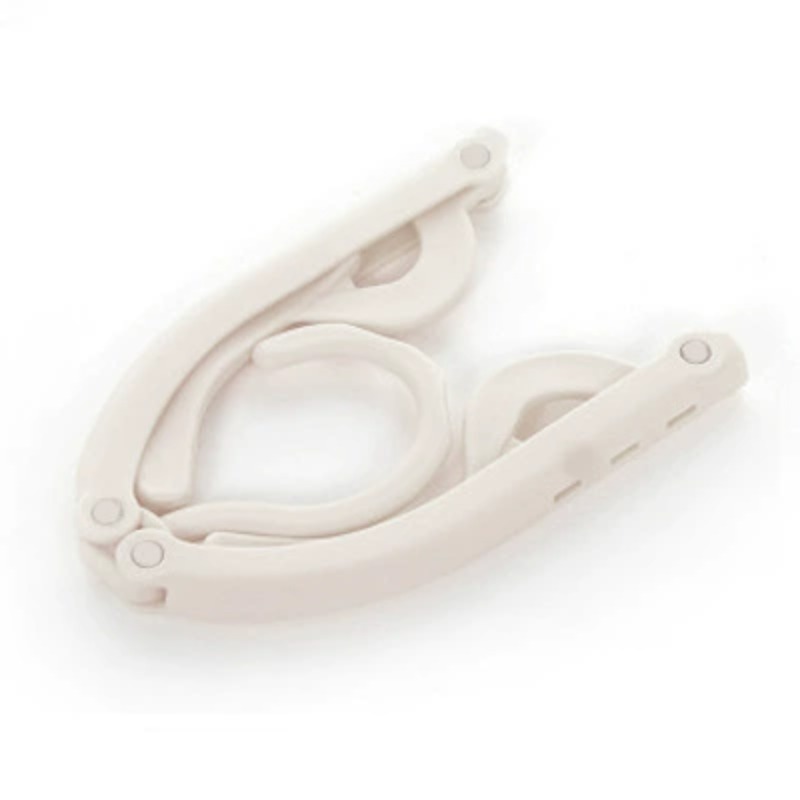 Multifunctional Folding Clothes Hanger Portable Clothes Hanger Foldable Drying Rack Space Saving Stand: Light Grey