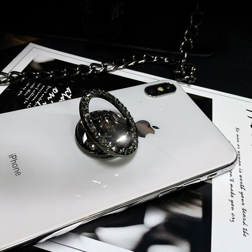 Glitter Diamond Finger Grip Ring Holder Stand Mount Bracket For iPhone Huawei Samsung Xiaomi Redmi Universal Mobile Cell Phone