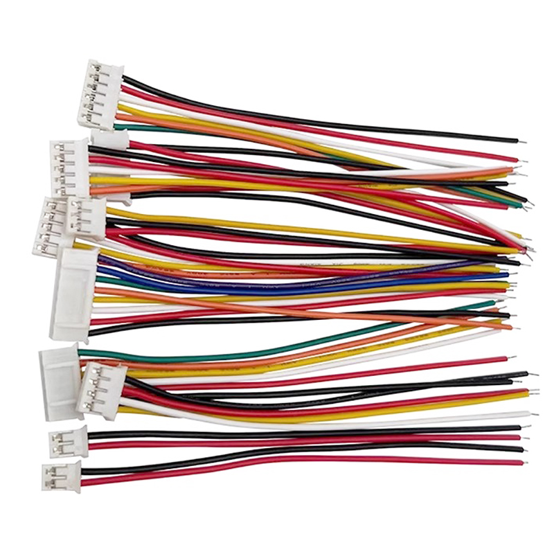 10PCS JST PH2.0 PH 2.0mm Wire Cable Connector 2/3/4/5/6/7/8/9/10/12 Pin 2.0MM Pitch Plug 10CM/20cm/30CM Wire Length 26AWG