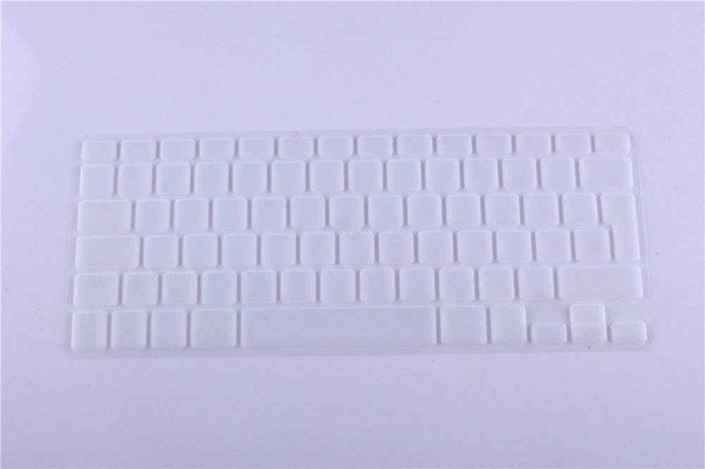 Voor Apple Macbook Air Pro Retina 13 "15" 17 "Europese Toetsenbord Eu/Uk engels Siliconen Keyboard Skin Cover Shield: EU Clear