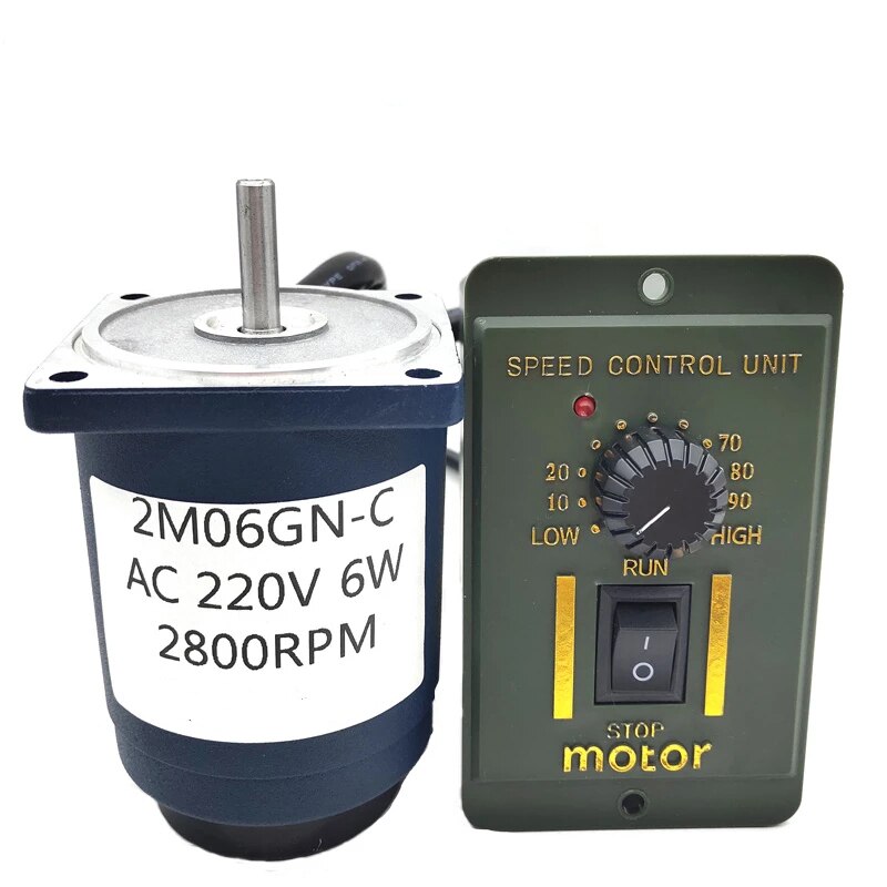 6W AC Motors 220V Single Phase High Speed 1400rpm 2800rpm Electric Motor 220 V Speed Control Reversed For High-End Smart Devices