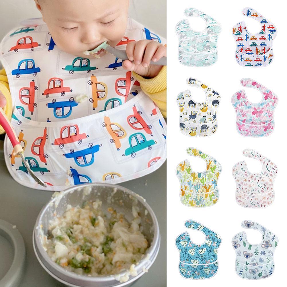Baby-lätzchen, speicheltuch für neugeborene, wasserdicht, reistuch, einweg-lätzchen für kinder, tasche, speichelbeutel,  a7 6