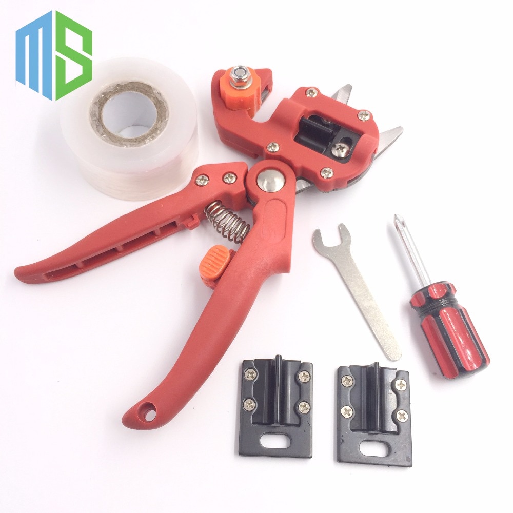 Red Bag Garden Fruit Tree Pro Pruning Shears Scissor Grafting cutting Tool +2 Blade garden tools set pruner Tree Cutting Tool