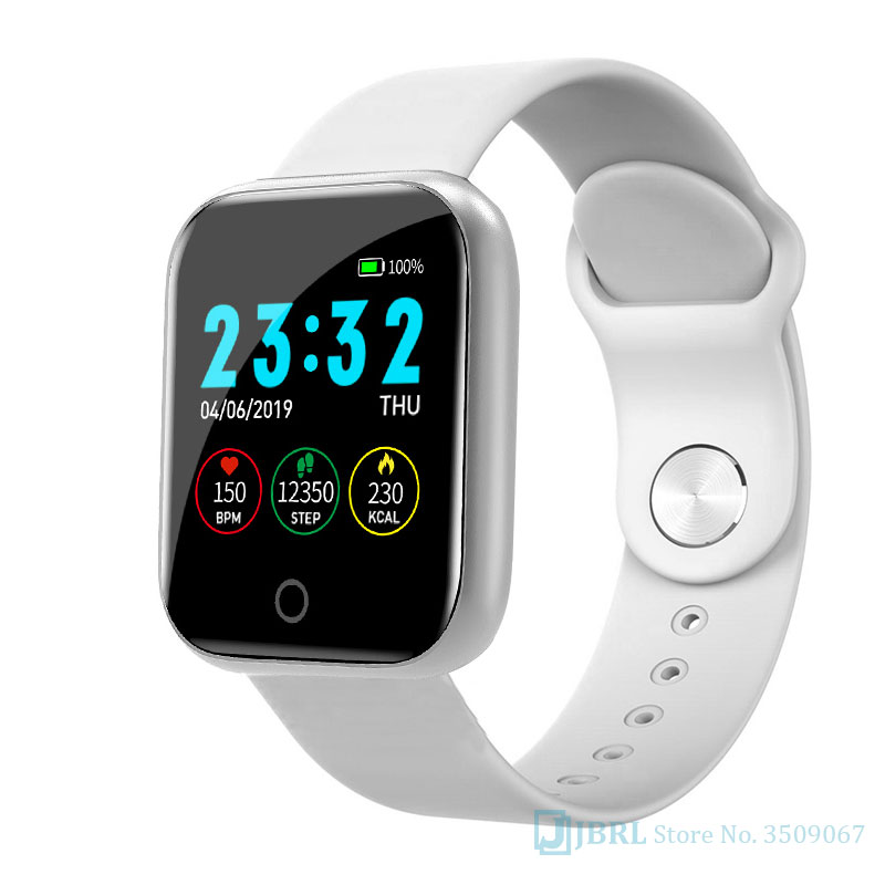 Smart Band Women Men Smartband For Android IOS Wristband Smart Bracelet Fitness Tracker Brand Bluetooth Smart-band: silicone white