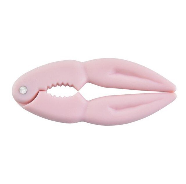 180 Degrees Crab Cracker Seafood Shell Opener Crab Claw Shelling Machine: Pink