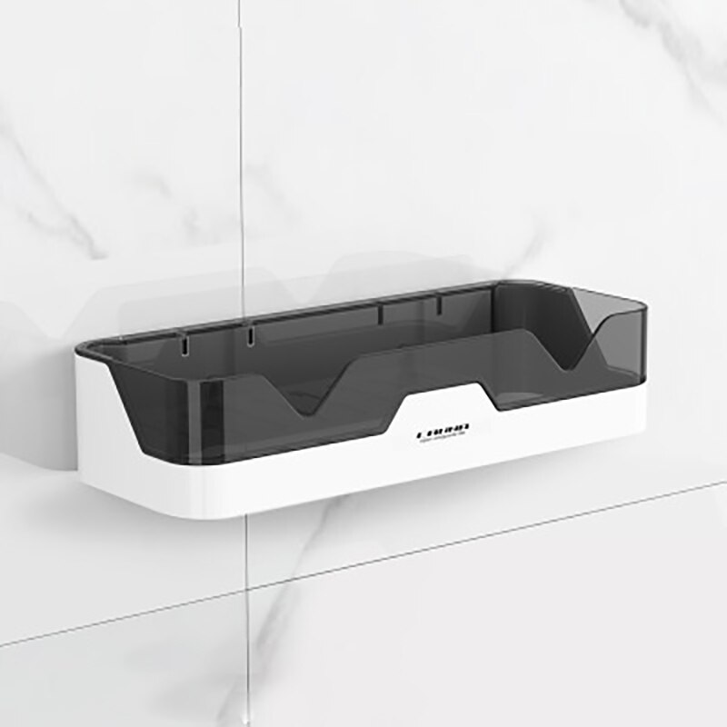 GESEW Shampoo Dusche Lagerung Regale Für Bad Und Küche Punch-freies Lagerung Organizer Badezimmer Zubehör Set: Gray