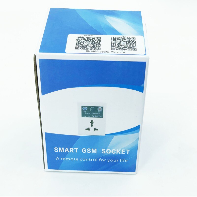 Newest GSM Power Socket SC1-GSMVC EU/UK/AU Plug GSM SMS Mobile Phone Remote Control Wireless Smart Socket Switch
