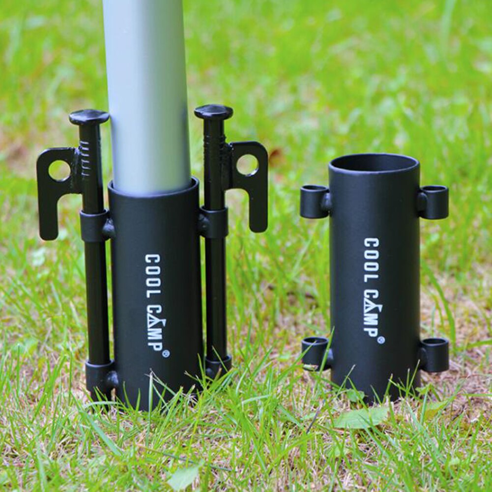 Tent Luifel Vaste Buis Luifel Houder Pole Pijp Winddicht Sky Gordijn Staaf Houder Tent Luifel Accessoires Voor Outdoor Camping