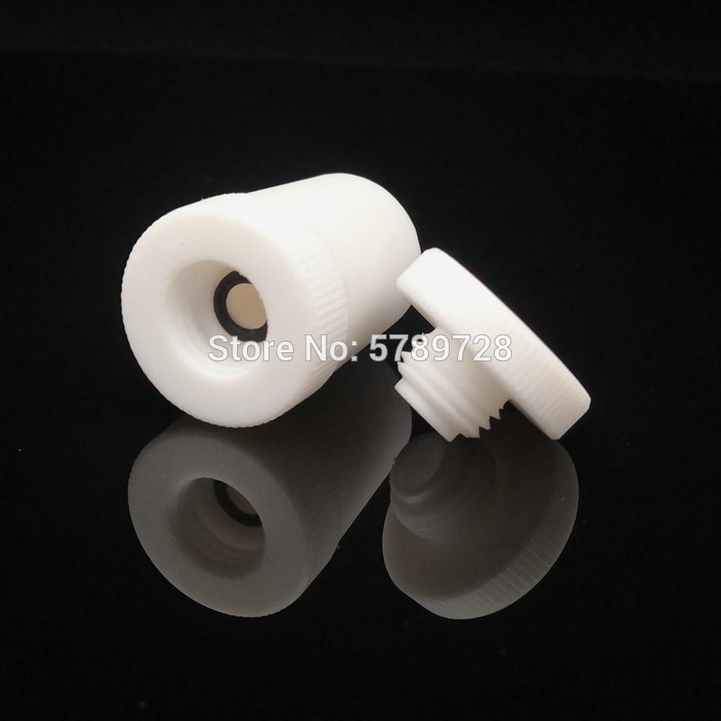 1pc lab ptfe teflon plug 14/19/24/29/34/40/45/50#  geschikt voor snaarstang ptfe vaste stop bijpassende roerder