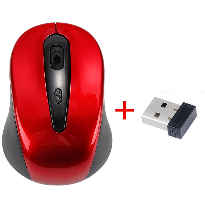 USB Gaming Wireless Mouse Gamer 2.4GHz Mini Receiver 3 Keys Computer Mouse Gamer Mice for Computer PC Laptop: 3