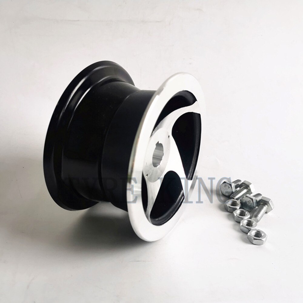 Llanta de Aleación de aluminio para patinete eléctrico, pieza de llanta de 4 pulgadas para MiNi Moto,ATV y Go Kart, 2,80/2,50-4 2,50