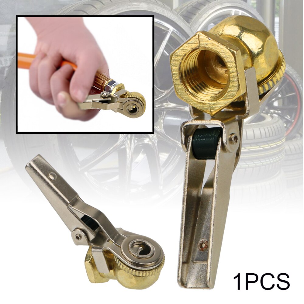 LEEPEE Tyre Inflator Fitting Kit Universal Clip-On Ball Foot Auto Car Air Chuck Tire For Tire Changers Tire Repair Tools