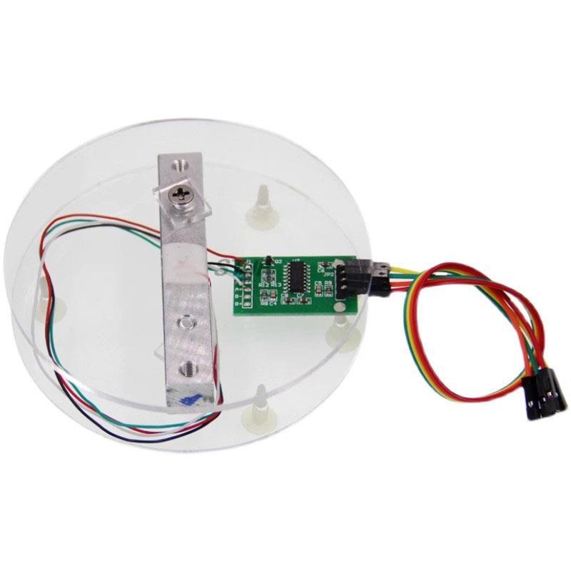 Sensor de peso de celda de carga Digital HX711, módulo de ruptura convertidor AD, báscula de cocina electrónica portátil de 1KG-20KG para báscula Arduino