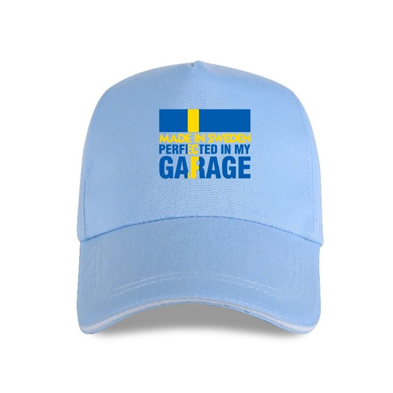Casquette de Baseball saab, , fabriquée en suède, perfectionnée dans mon GARAGE, garage construit, pas acheté, parfait: P-SkyBlue