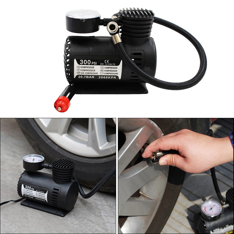 Autoband Pomp Auto Elektrische Pomp Air Pump Tire Inflator Draagbare Compressor Autoband Pomp Voor Auto Fiets Banden Ballen