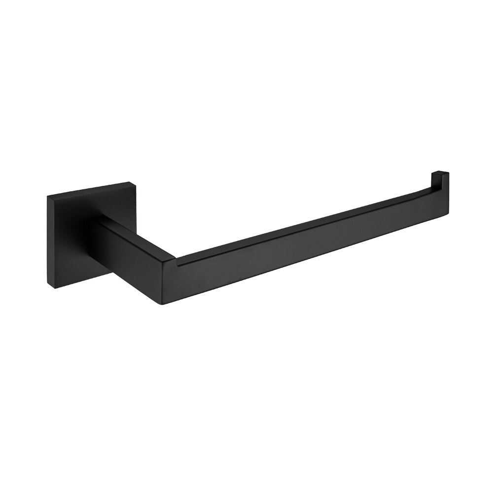 Accesorios de baño de acero inoxidable negro mate, conjunto de ganchos para bata, toallero, toallero y soporte para papel higiénico: Towel Ring