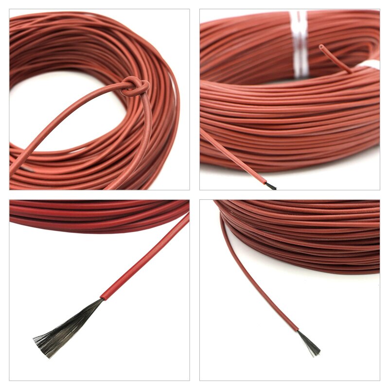 Carbon Warm Floor Cable Carbon Fiber Heating Wire Electric Hotline Infrared Heating Cable
