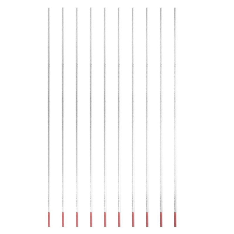 WT20 Elettrodo di Tungsteno Professionale Tig Asta 2% Thoriated Accessori di Saldatura (2.0mm175mm)
