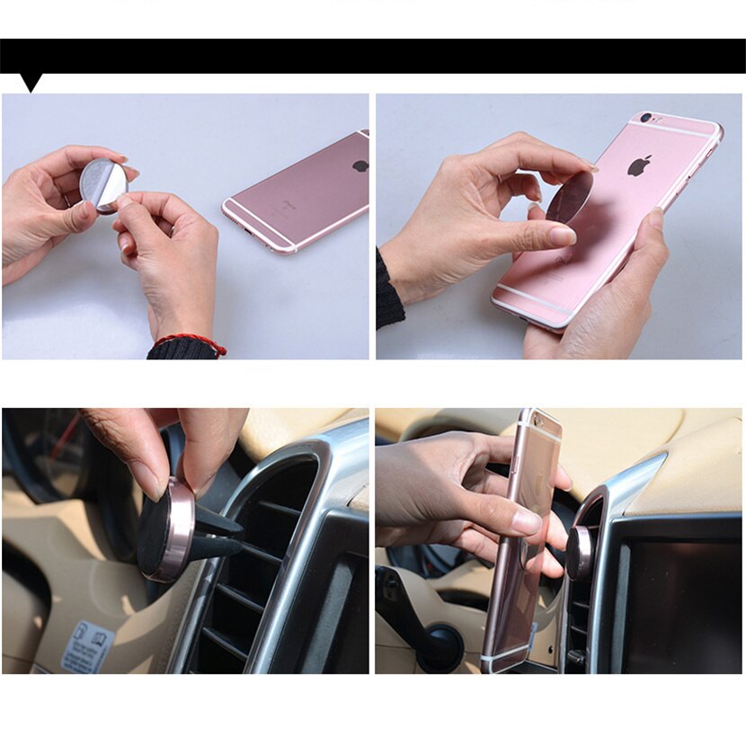 Magnetische autotelefoonhouder voor citroen  c1 c2 c3 c4 c5 c6 aircross cactus xsara picasso berlingo voor xiaomi iphone samsung