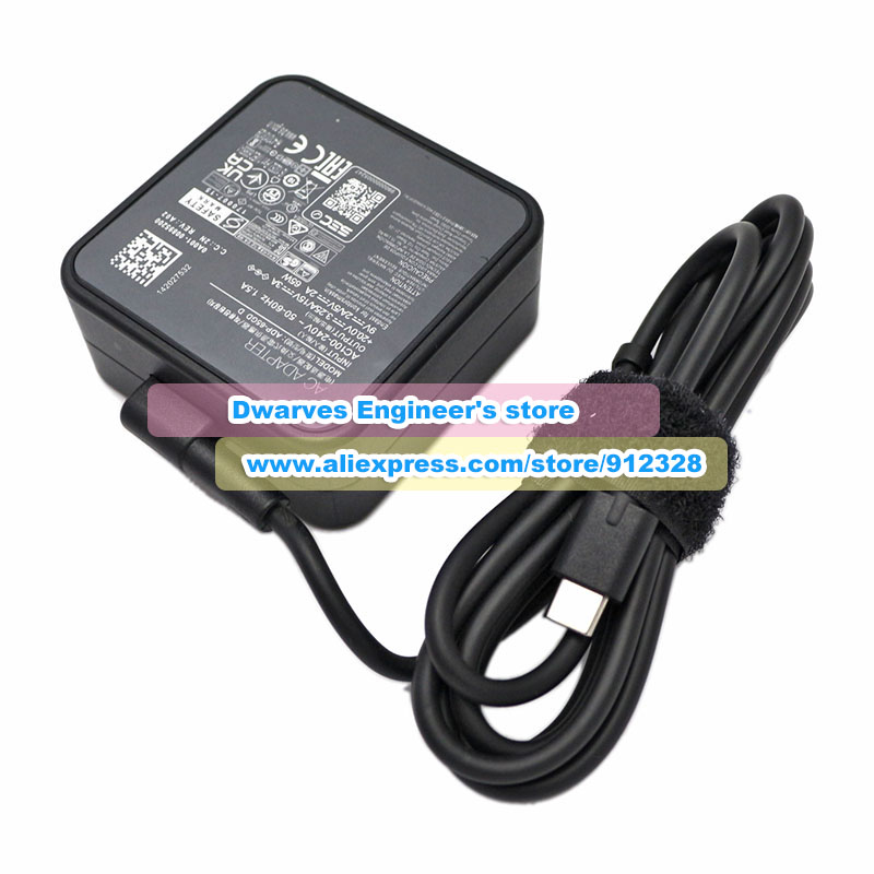 Original ADP-65GD D AC Adapter 20V 3.25A 65W Laptop Charger for MSI ADP-65SD B Power Supply