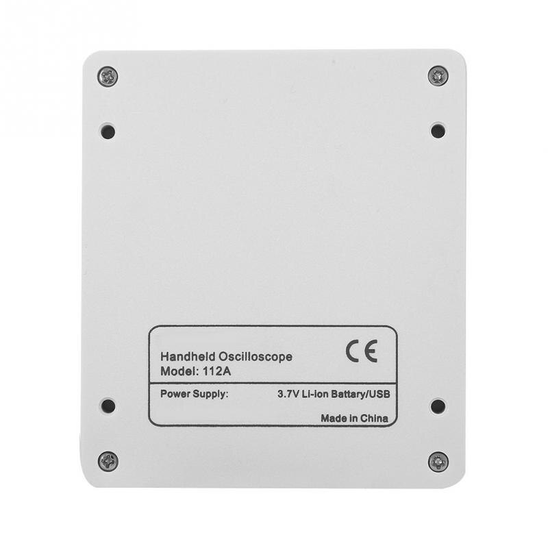 DSO112A 2MHz 5Msps Pocket USB Digital Storage Oscilloscope TFT Touch Screen X1N7 Display with High Pressure Probe Cable