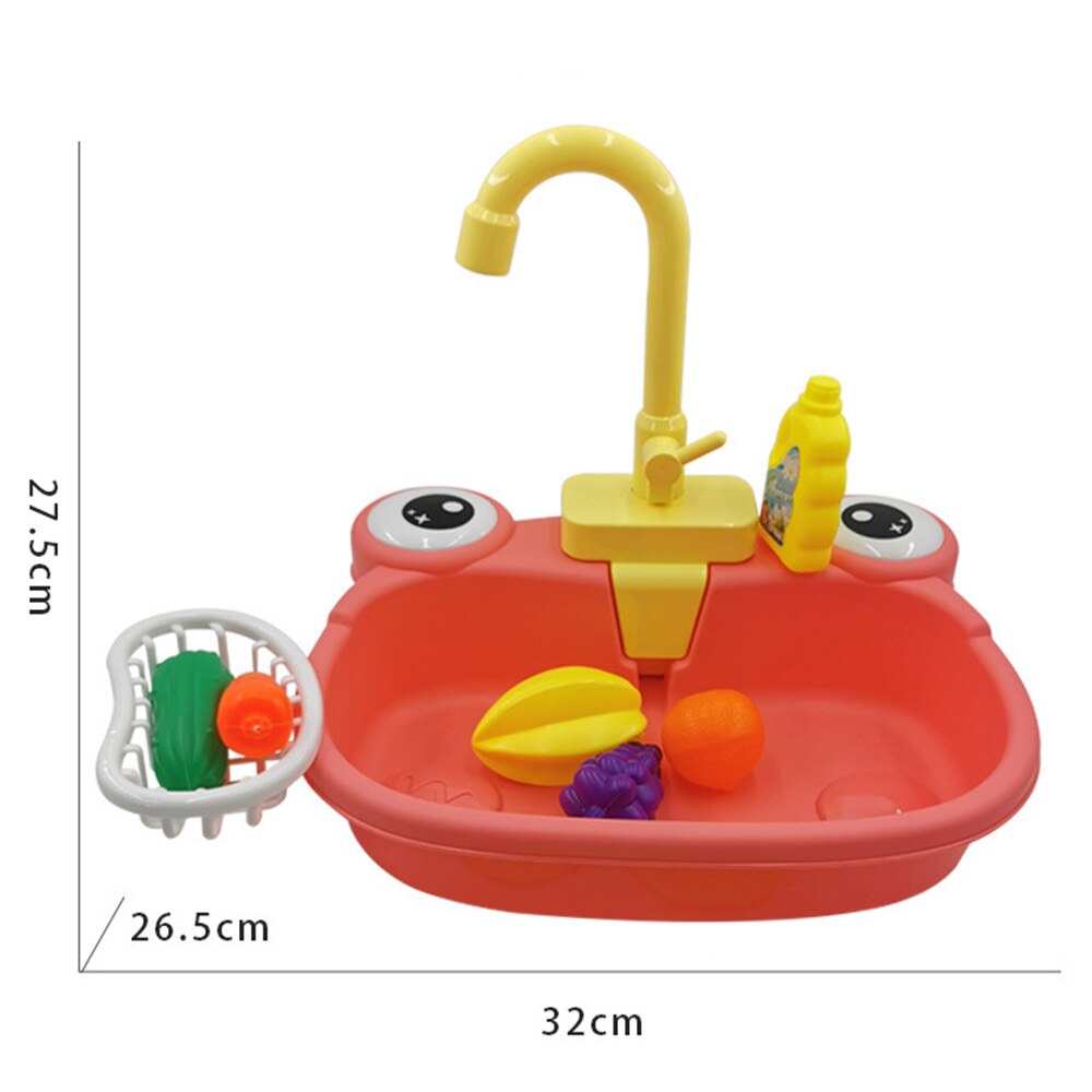 Aanrecht Speelgoed Elektrische Simulatie Vaatwasser Met Running Water Vaatwas Kinderen Keuken Speelgoed Pretend Speelhuis Speelgoed