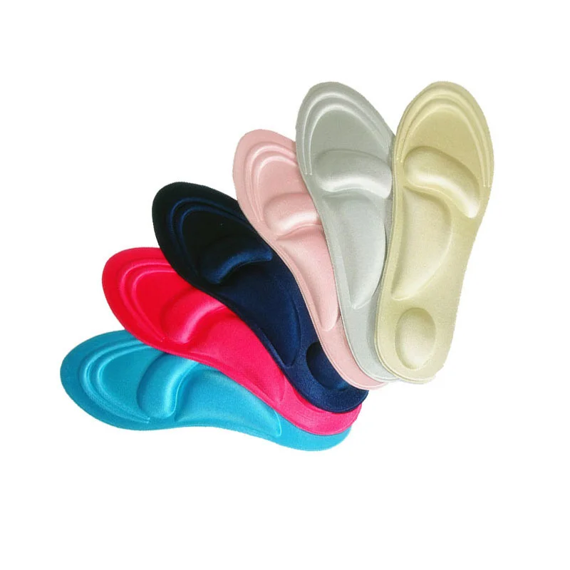 4d Erinnerung Schaum ortho pä dische Einlegesohlen für Schuhe Frauen Männer Plattfüße Bogen Unterstützung Massage Planta rfasziitis Sport Pad