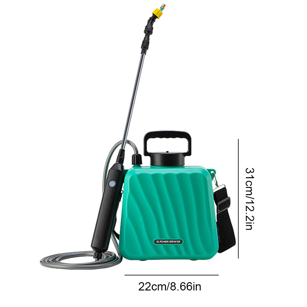 5/8L Gärten Elektrische Spritzgerät Garten Spritzgerät Schulter Automatische Garten Pflanze Spritzgerät Zerstäubung Bewässerung Blumen Bewässerung Zu