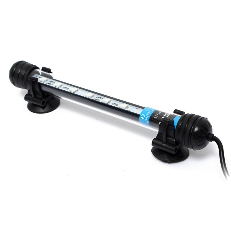 18/48cm 6/24 ledet fisk akvarium ledet lampe lyn lyn mini akvarium vanntett lampe akvarium ledet belysning til dekorasjon