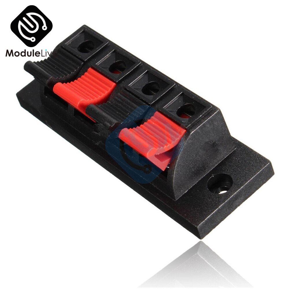 5PCS/Set IMC Single Row 4 Pin 4 Position Speaker Terminal Board Connectors