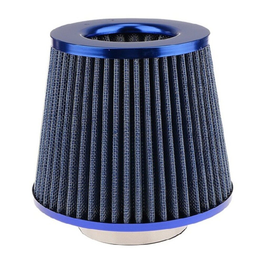 Kit de inducción de entrada de cabeza de hongo de filtro de aire de 75mm cabeza de admisión de alto flujo Modificación de coche filtro de entrada de aire