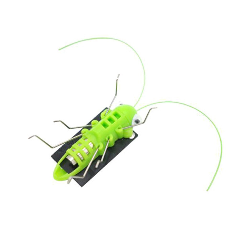 Solar grasshopper Educational Solar Powered Grasshopper Robot Toy required Gadget solar toys No batteries for kids