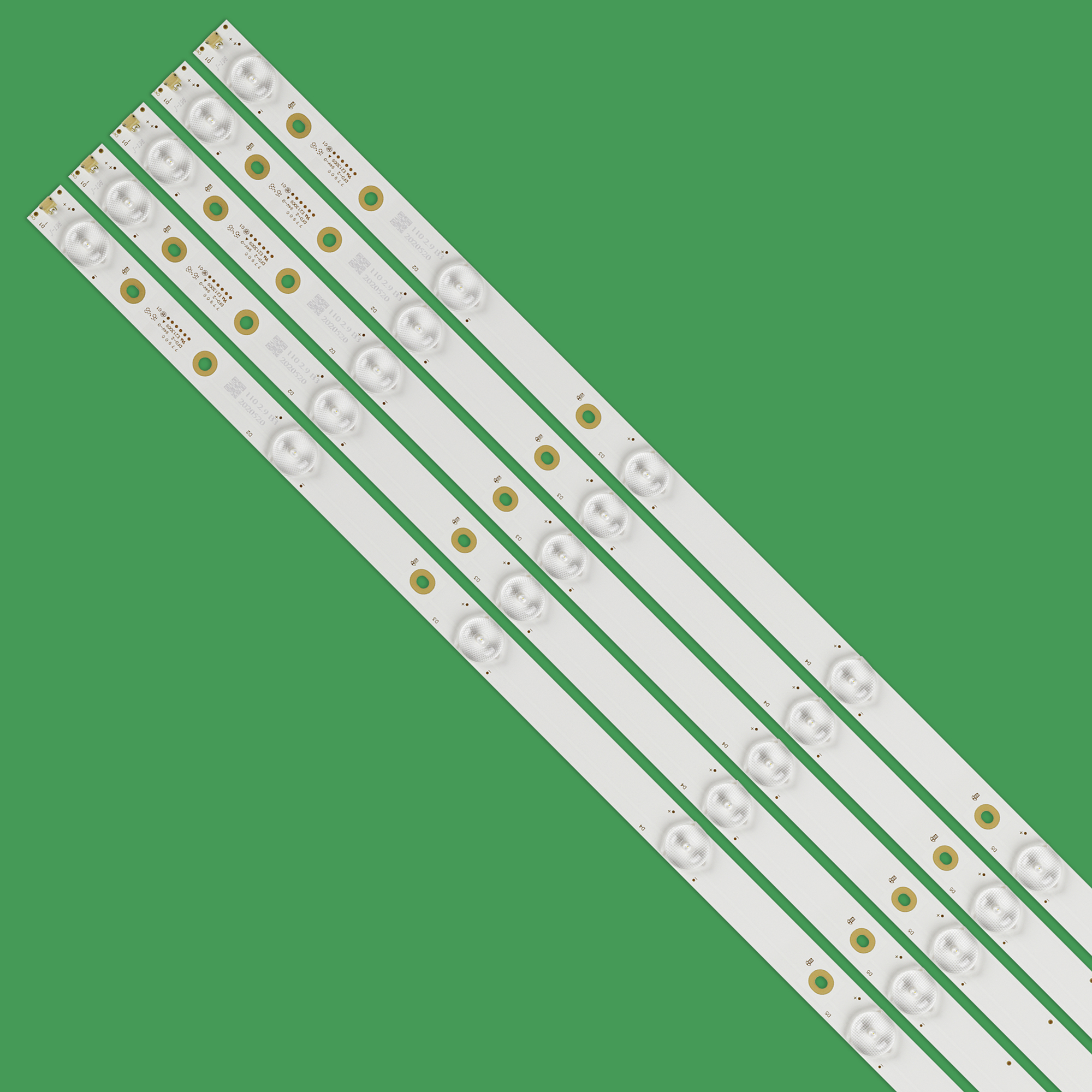 5pcs LED Strip 10leds LB43015 V0_03 for LG 43LH500T L42F220B L42F3250B L42P60BD LB43101 LB43102 TPT430H3 TPT430H3-DUYSHA.G