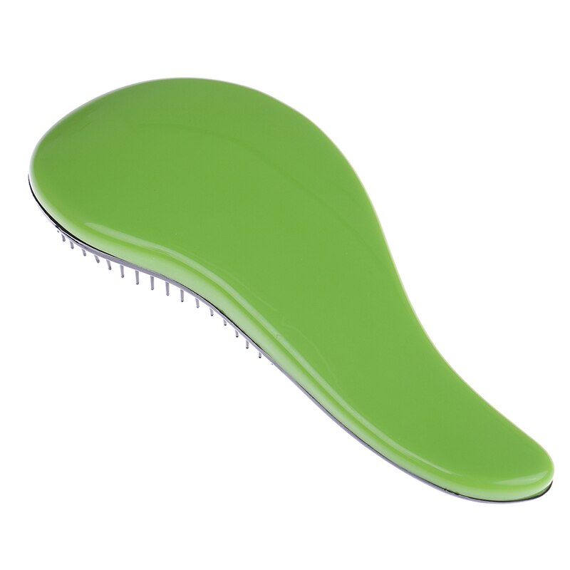 Bebê crianças e mulheres desembaraçar escova de cabelo pentes salão de beleza doce anti-estática escova emaranhado seco molhado cerdas lidar com emaranhado encaracolado: 3